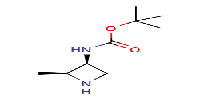 tert-butylN-[(2S,3S)-2-methylazetidin-3-yl]carbamateͼƬ