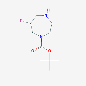 tert-Butyl 6-Fluoro-1,4-diazepane-1-carboxylateͼƬ