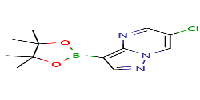 6-chloro-3-(tetramethyl-1,3,2-dioxaborolan-2-yl)pyrazolo[1,5-a]pyrimidineͼƬ