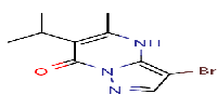 3-bromo-5-methyl-6-(propan-2-yl)-4H,7H-pyrazolo[1,5-a]pyrimidin-7-oneͼƬ