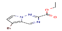 ethyl5-bromopyrrolo[2,1-f][1,2,4]triazine-2-carboxylateͼƬ