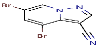 4,6-dibromopyrazolo[1,5-a]pyridine-3-carbonitrileͼƬ