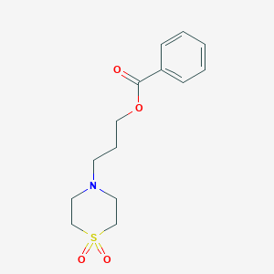 4-(3-Benzoyl)propyl thiomorpholine-1-dioxideͼƬ