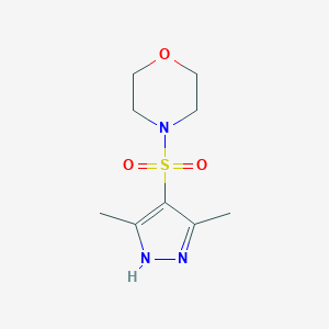 4-[(3,5-Dimethyl-1H-pyrazol-4-yl)sulfonyl]morpholineͼƬ