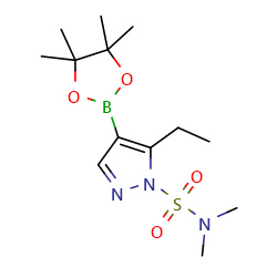 5-ethyl-N,N-dimethyl-4-(tetramethyl-1,3,2-dioxaborolan-2-yl)-1H-pyrazole-1-sulfonamideͼƬ