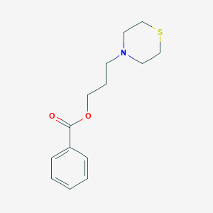 4-(O-Benzoyl)-thiomorpholine propanolͼƬ