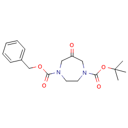 1-benzyl4-tert-butyl6-oxo-1,4-diazepane-1,4-dicarboxylateͼƬ