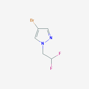 4-bromo-1-(2,2-difluoroethyl)-1H-pyrazoleͼƬ