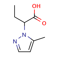 2-(5-methyl-1H-pyrazol-1-yl)butanoicacidͼƬ