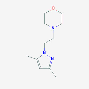 4-[2-(3,5-Dimethyl-1H-pyrazol-1-yl)ethyl]morpholineͼƬ