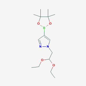 1-(2,2-Diethoxyethyl)-4-(4,4,5,5-tetramethyl-1,3,2-dioxaborolan-2-yl)-1H-pyrazoleͼƬ