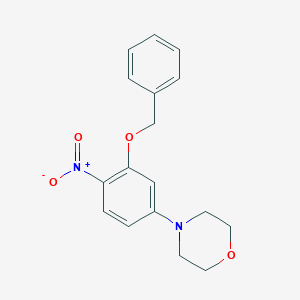 4-(3-(Benzyloxy)-4-nitrophenyl)morpholineͼƬ