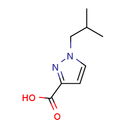 1-(2-methylpropyl)-1H-pyrazole-3-carboxylicacidͼƬ