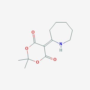 5-Azepan-2-ylidene-2,2-dimethyl-1,3-dioxane-4,6-dioneͼƬ