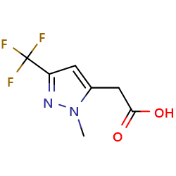 2-[1-methyl-3-(trifluoromethyl)-1H-pyrazol-5-yl]aceticacidͼƬ