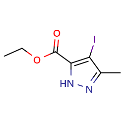 ethyl4-iodo-3-methyl-1H-pyrazole-5-carboxylateͼƬ