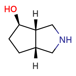 rel-(3aS,4R,6aR)-1,2,3,3a,4,5,6,6a-octahydrocyclopenta[c]pyrrol-4-olͼƬ