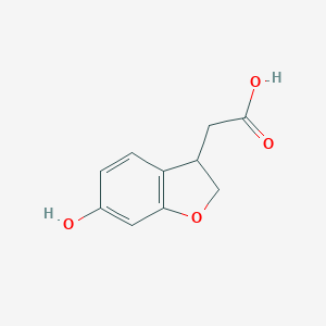 2-(6-hydroxy-2,3-dihydro-1-benzofuran-3-yl)aceticacidͼƬ