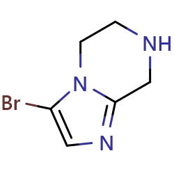 3-bromo-5H,6H,7H,8H-imidazo[1,2-a]pyrazineͼƬ