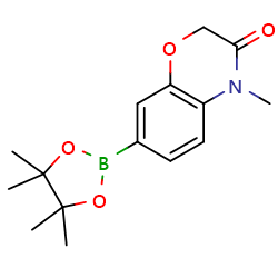 4-methyl-7-(tetramethyl-1,3,2-dioxaborolan-2-yl)-3,4-dihydro-2H-1,4-benzoxazin-3-oneͼƬ