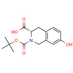 (3S)-2-[(tert-butoxy)carbonyl]-7-hydroxy-1,2,3,4-tetrahydroisoquinoline-3-carboxylicacidͼƬ