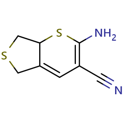 2-amino-5H,7H,7aH-thieno[3,4-b]thiopyran-3-carbonitrileͼƬ