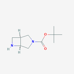 tert-butyl(1S,5S)-3,6-diazabicyclo[3,2,0]heptane-3-carboxylateͼƬ