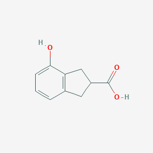 4-hydroxy-2,3-dihydro-1H-indene-2-carboxylicacidͼƬ