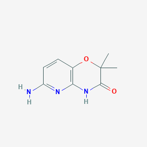 6-amino-2,2-dimethyl-2H,3H,4H-pyrido[3,2-b][1,4]oxazin-3-oneͼƬ