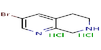 3-bromo-5,6,7,8-tetrahydro-1,7-naphthyridinedihydrochlorideͼƬ