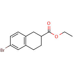 ethyl6-bromo-1,2,3,4-tetrahydronaphthalene-2-carboxylateͼƬ