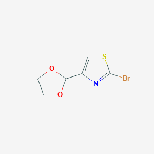 2-Bromo-4-(1,3-dioxolan-2-yl)thiazoleͼƬ