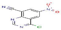 4-chloro-6-nitro-quinazoline-8-carbonitrile图片