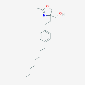 4,5-Dihydro-2-methyl-4-[2-(4-octylphenyl)ethyl]-4-oxazolemethanolͼƬ