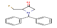 1-(diphenylmethyl)-2-(fluoromethyl)azetidin-3-oneͼƬ