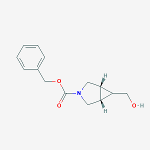 (1S,5R)-6-(羟甲基)-3-氮杂双环[3,1,0]己烷-3-羧酸苄酯图片