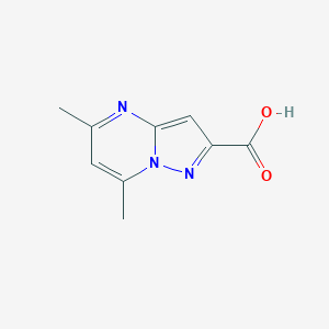 5,7-dimethylpyrazolo[1,5-a]pyrimidine-2-carboxylicacid图片