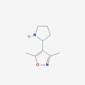 3,5-Dimethyl-4-pyrrolidin-2-ylisoxazoleͼƬ