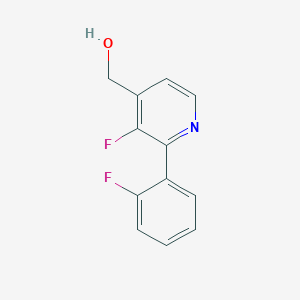 3-Fluoro-2-(2-fluorophenyl)pyridine-4-methanolͼƬ