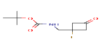 tert-butylN-[(1-fluoro-3-oxo-cyclobutyl)methyl]carbamate图片