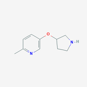 2-methyl-5-(pyrrolidin-3-yloxy)pyridineͼƬ