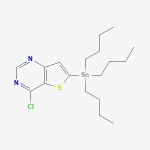 4-Chloro-6-(tributylstannyl)-thieno[3,2-d]pyrimidineͼƬ