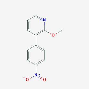 2-Methoxy-3-(4-nitrophenyl)pyridineͼƬ