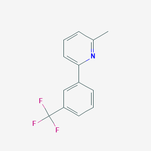 2-methyl-6-[3-(trifluoromethyl)phenyl]pyridineͼƬ