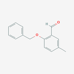 5-Methyl-2-(phenylmethoxy)benzaldehydeͼƬ