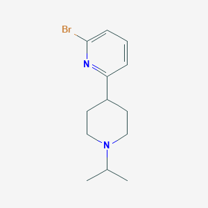 6-Bromo-1'-isopropyl-1',2',3',4',5',6'-hexahydro-[2,4']bipyridinylͼƬ