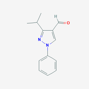 1-phenyl-3-(propan-2-yl)-1H-pyrazole-4-carbaldehydeͼƬ