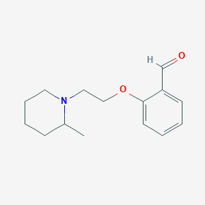 2-[2-(2-Methyl-piperidin-1-yl)-ethoxy]-benzaldehydeͼƬ