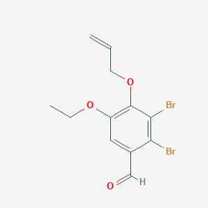 4-(allyloxy)-2,3-dibromo-5-ethoxybenzaldehydeͼƬ