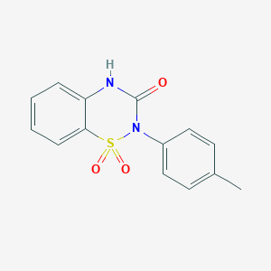 2-(4-methylphenyl)-3,4-dihydro-2H-1?,2,4-benzothiadiazine-1,1,3-trioneͼƬ